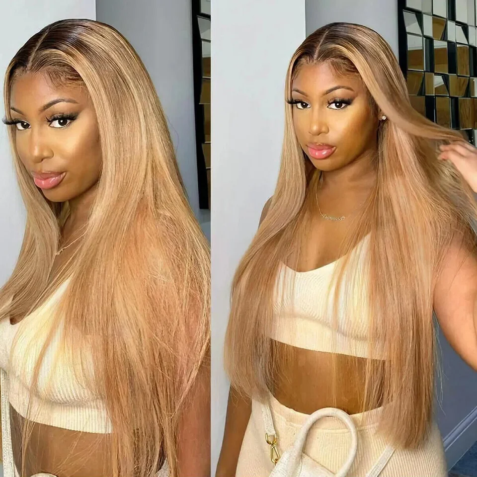 Doczepiane włosy naturalne Body Wave Remy, pasma włosów w odcieniu miodowego blond, brazylijskie, zestawy 1/3/4 sztuki, promocje na zestawy, 100% naturalne.