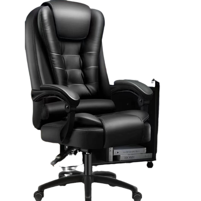 Computer Chairs Genuine Leather Office Chairs Lumbar Support Adjustable Fauteuil De Bureau Household and Office Supplies