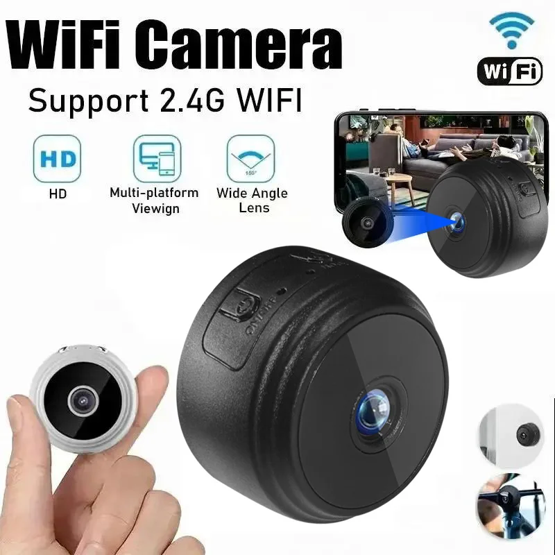 A9 Mini HD 720P IP WiFi-Überwachungskamera – Intelligentes Heimüberwachungssystem mit mobiler Fernbedienungs-App