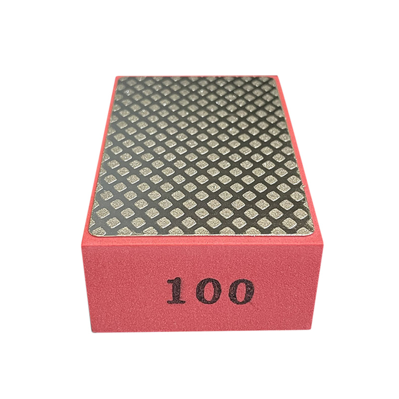 60/100/200/400# Diamond Hand Polishing Pads Tile Glass Abrasive Grinding Block Pad Stone Abrasive Sanding Disc Polisher Tools