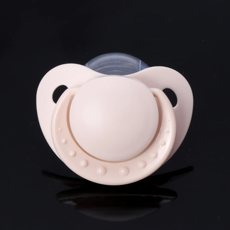 Reduces Snoring Pacifier for Adult Babies with Large Handle Large Shield Silicone Adult Pacifier Color