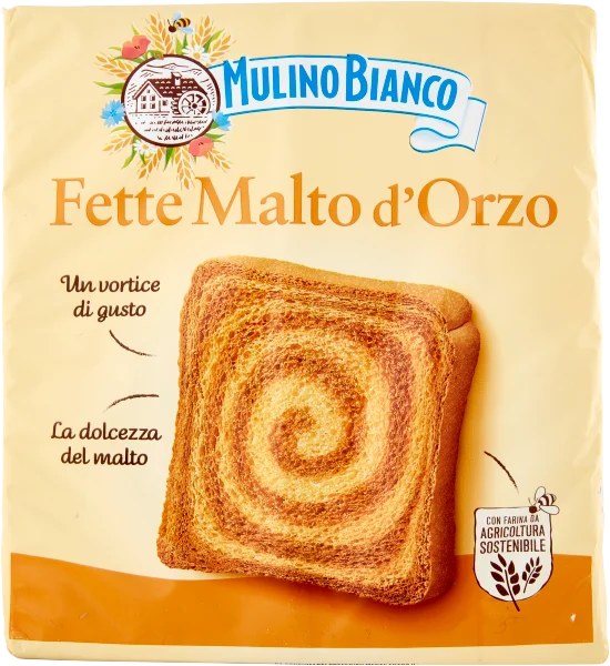Fette biscottate malto d'orzes knusprige croutons 315g-mulino bianco