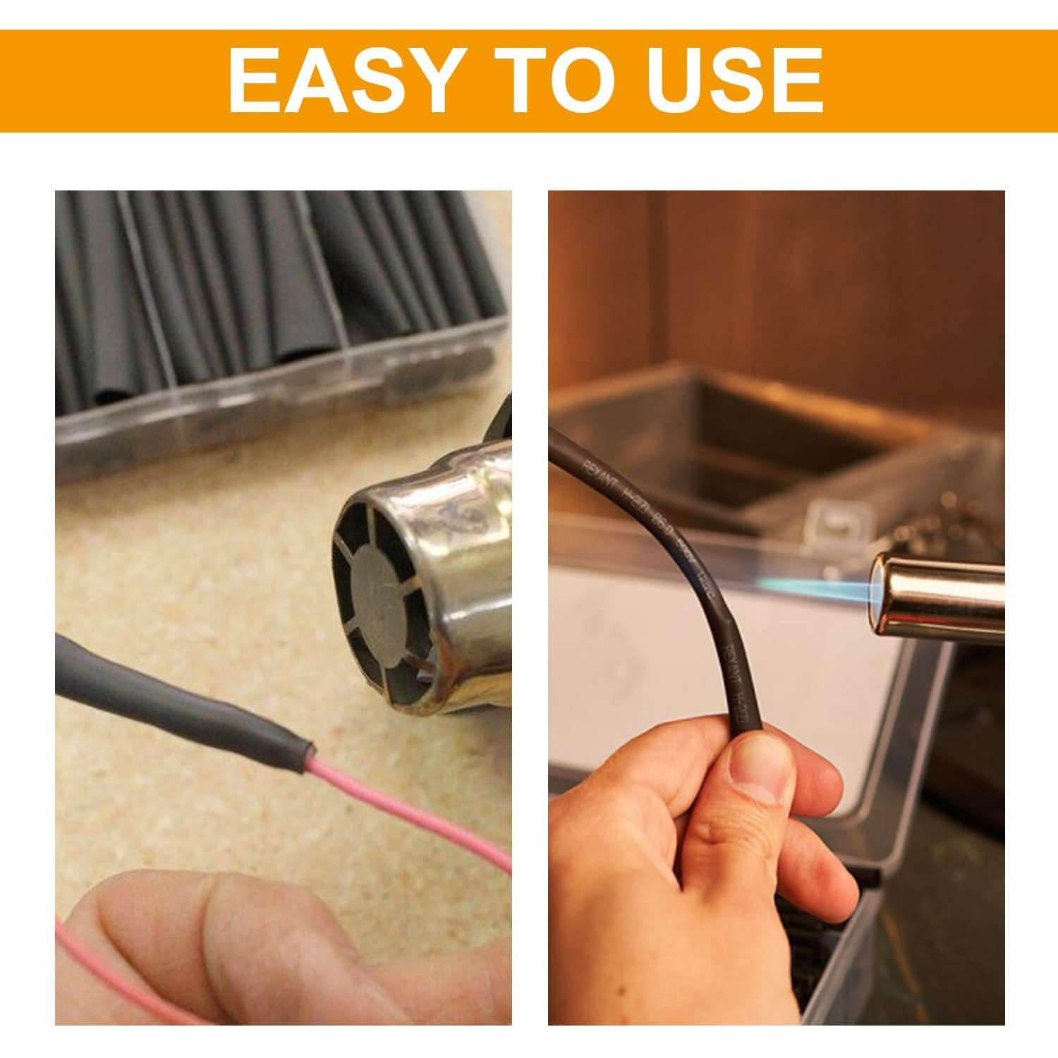 164/328 Шт. Термоусадочная Трубка 2:1 Разных Размеров, Цветов