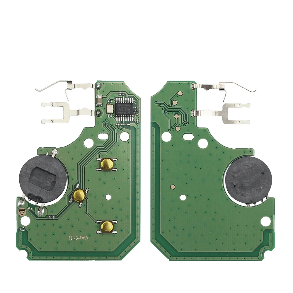 KEYYOU 1 個 433Mhz ID46 PCF7947 チップ 3 ボタンリモートキールノーメガーヌ 2 3 風光明媚なクリオ 2003-2008 緊急グランドスマートカード