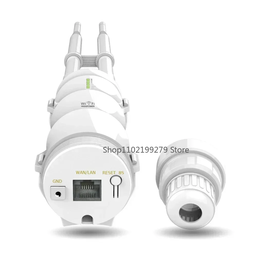 Ad alta potenza AC600 Outdoor Wireless WiFi Repeater AP Router Dualdand 2.4G + 5Ghz estensore a lungo raggio POE integrato parafulmine