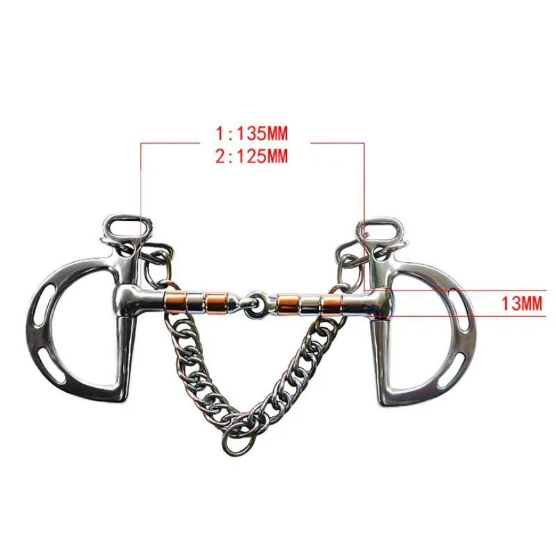 Pferde-Bit, robuste Edelstahl-Bitschnitzerei, feine Verarbeitung für Reiten, für Reitsport-Performance, Reitsport-Zubehör