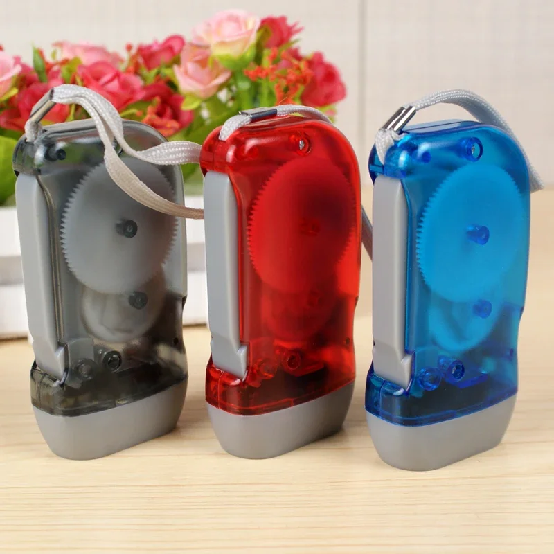 Lanternas Auto-Geradoras, Luz LED, Pressurizado e Recarregável, Ao Ar Livre Usado para Camping Noturno e Ciclismo, Rainproo