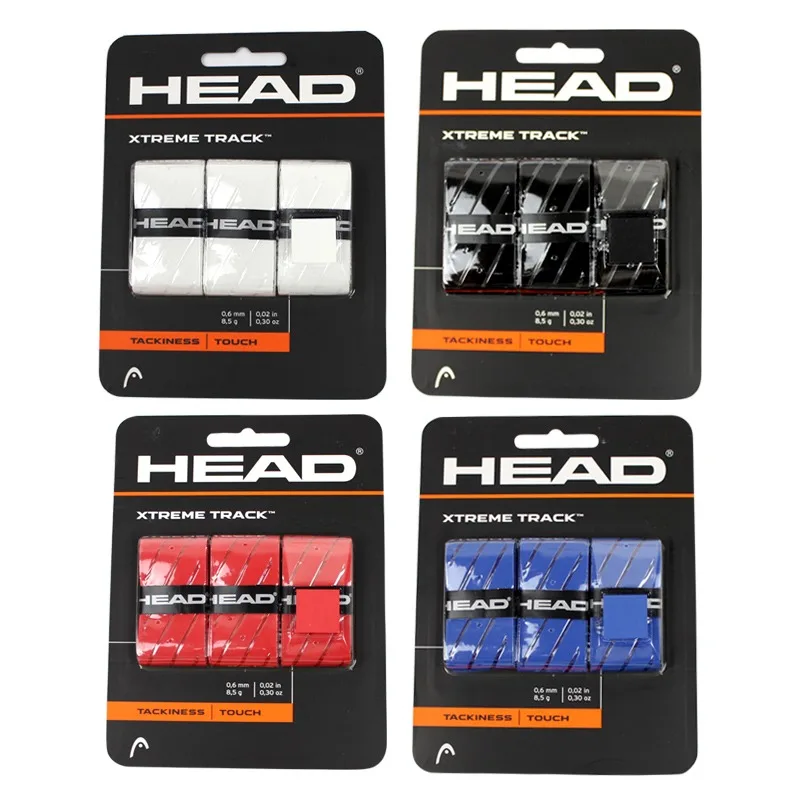 HEAD PU เข็มขัดดูดซับเหงื่อไม้เทนนิสเข็มขัดเหงื่อมือกาว Overgrips