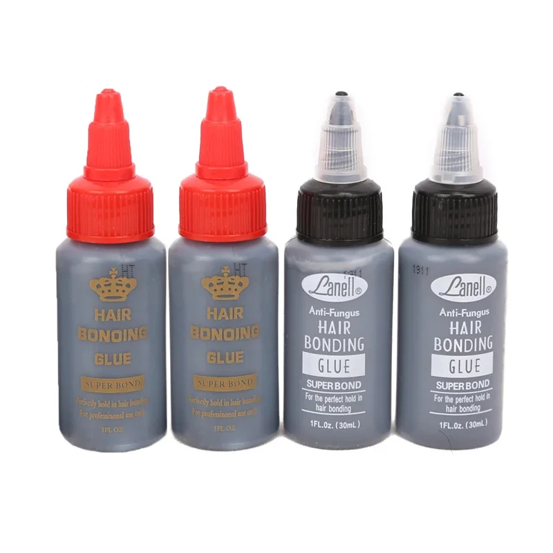 Colla per incollaggio per tessitura dei capelli impermeabile Adesivi per estensioni dei capelli a tenuta forte per colla per incollaggio professionale per parrucche per capelli da salone