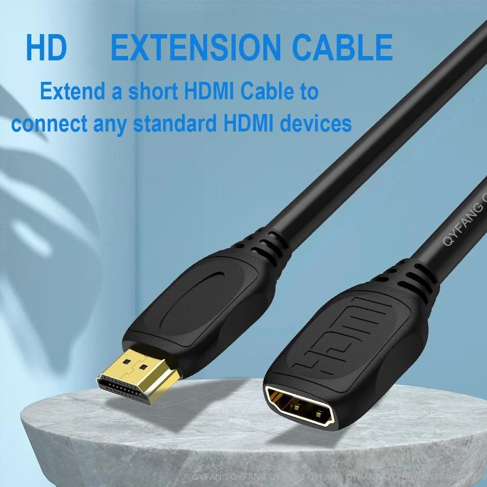 Cable extensor Compatible con HDMI 8K, Cable 2,1 Compatible con HDMI, Cable macho a hembra para interruptor HDTV PS4, extensión Compatible con HDMI