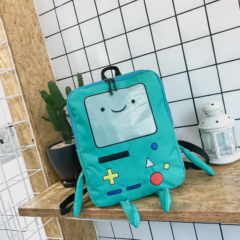 Funny personality three-dimensional student backpack cartoon adventure time backpack A-DH