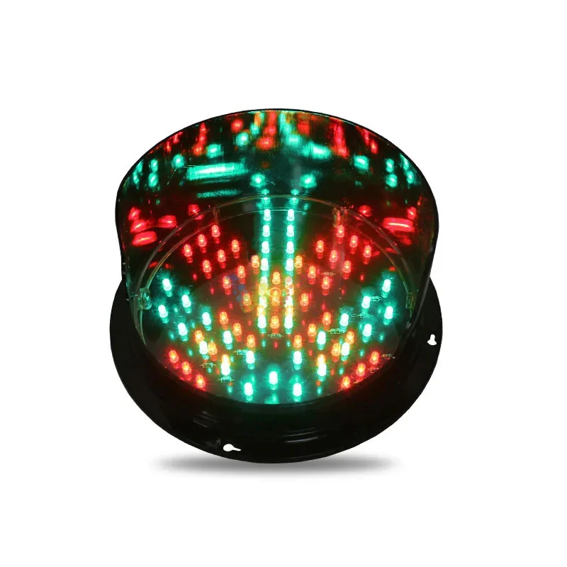 Módulo de semáforo, cruz roja, flecha verde, precio al por mayor, 200 mm de diámetro, CC 12 V o CC 24 V
