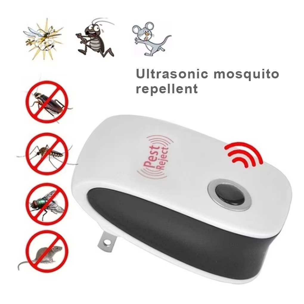 Safe Ultrasonic Pest Repellents Mouse Cockroach Mosquito Insect Repeller Effective Essential for Home Summer Pest Exterminato