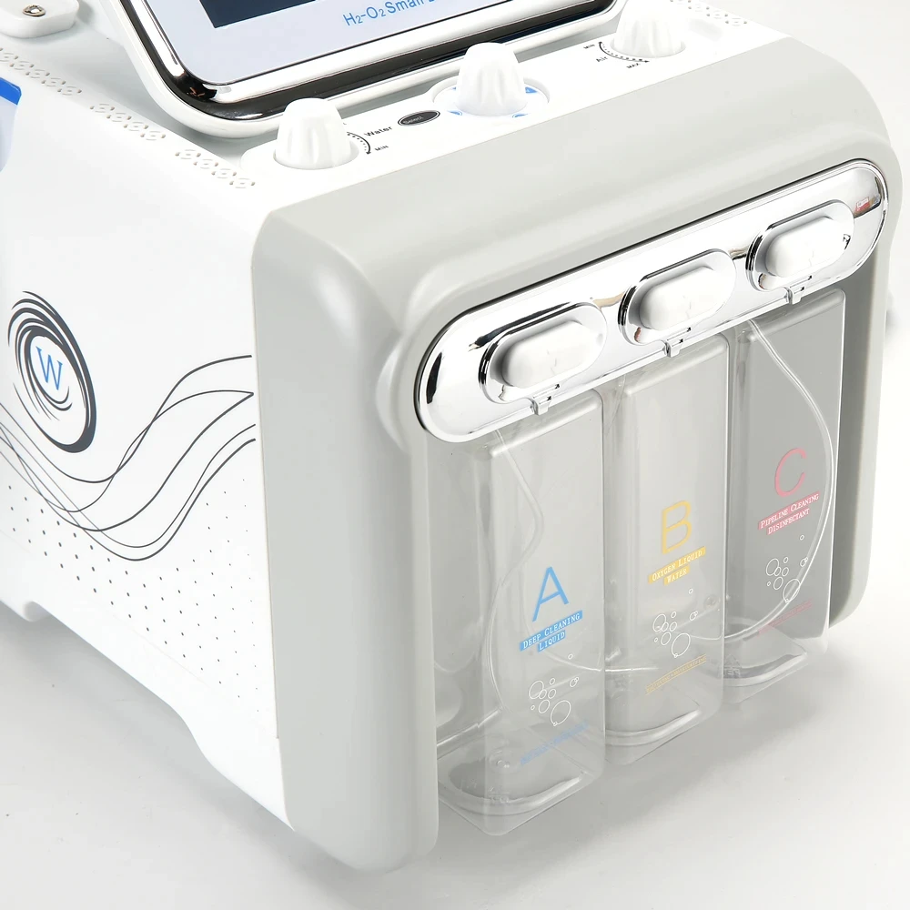 H202 水素酸素小さな泡美容機マイクロダーマブレーションアクアデバイスディープクレンジングフェイススキンスパトロリー