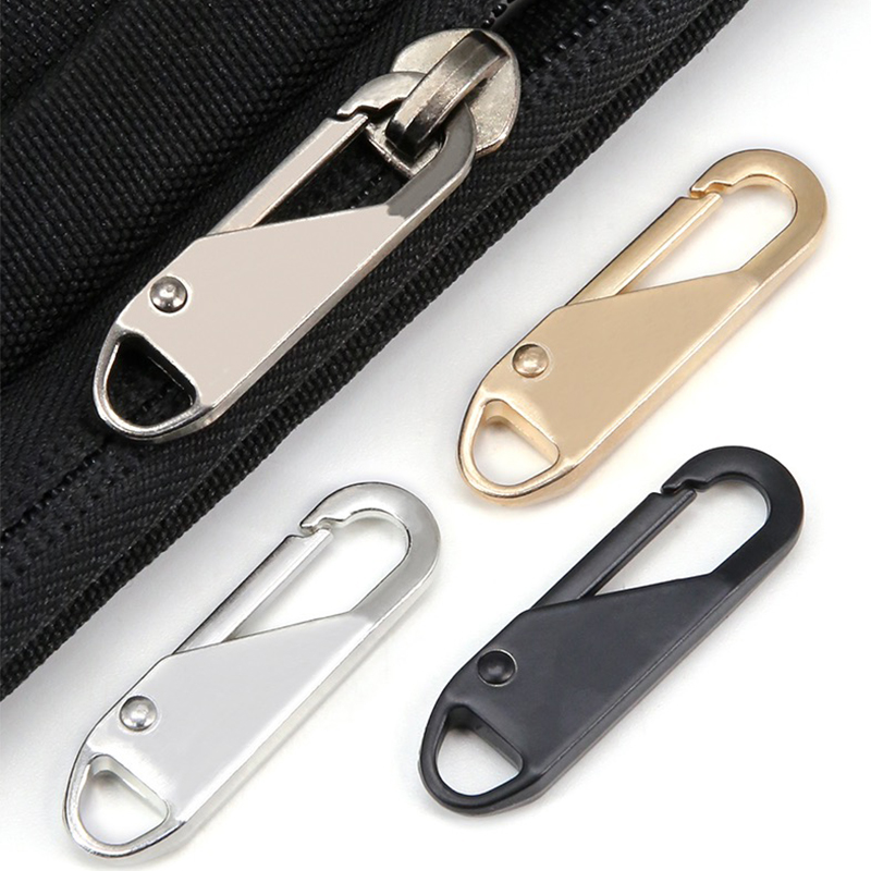 Reißverschlussschieber-Abzieher, sofortiger Reißverschluss-Reparatursatz, Ersatz für gebrochene Schnalle, Reisetasche, Koffer, Reißverschlusskopf, DIY, Nähen, Basteln