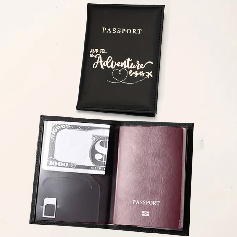 Mulheres homens carta amante capa de passaporte das mulheres dos homens caso de passaporte de viagem couro bonito passaporte carteira bolsa menina titular do cartão