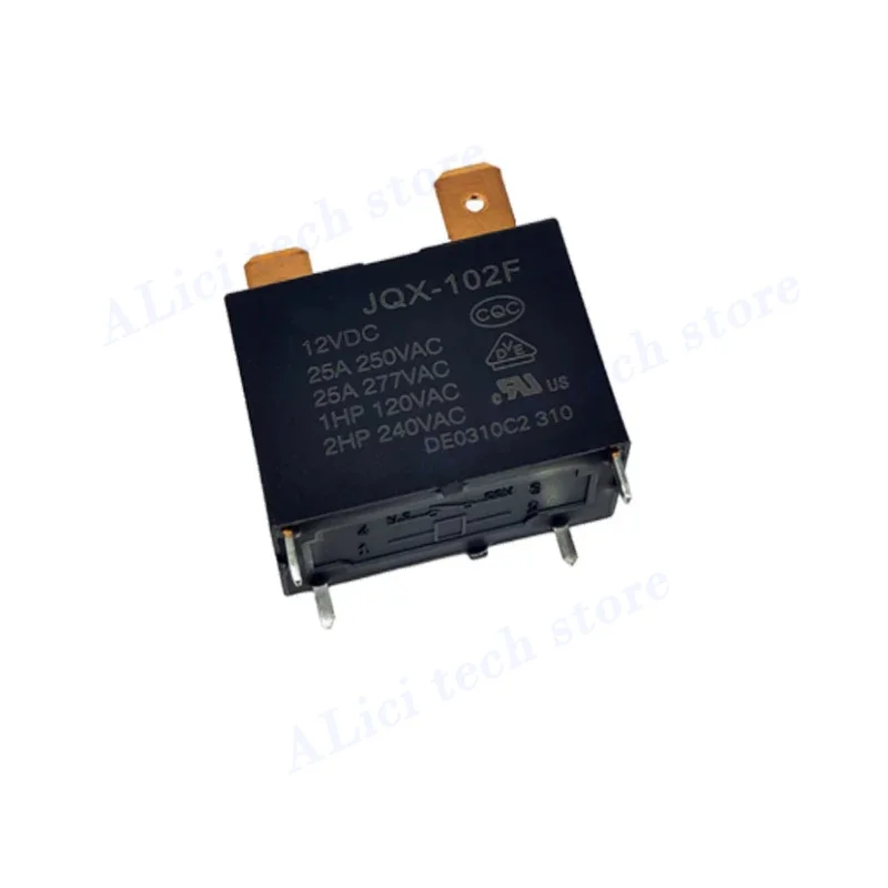 JQX-102F T-12VDC 20A air conditioning water heater relay HF102F JT102F