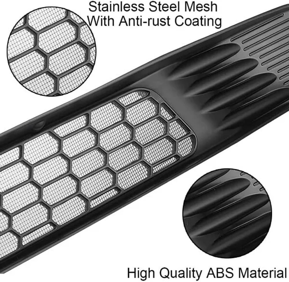 Inserts de calandre de protection de calandre avant, maille pour Tesla modèle Y 2024 – 2021, couvercle de ventilation d'entrée d'air, accessoires de filtre de grille de pare-chocs