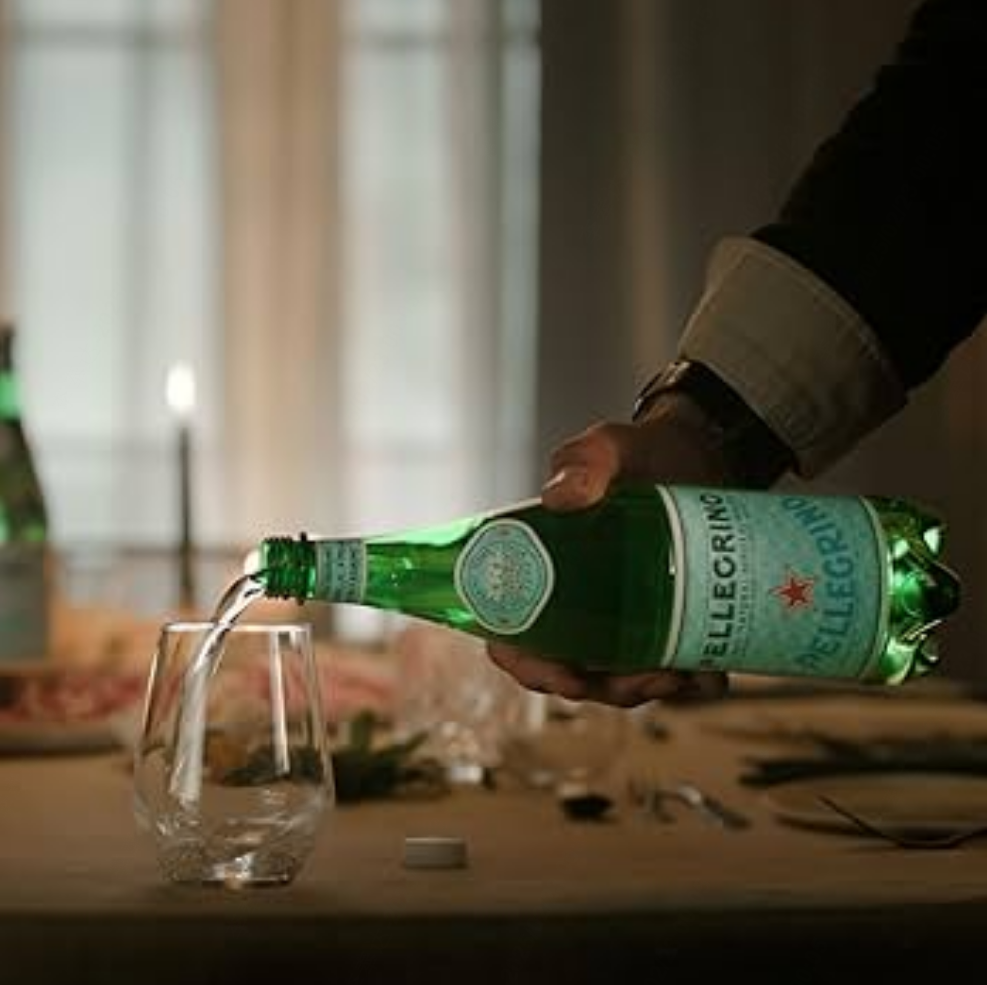 San Pellegrino Sparkling Mineral Water, 24 x 500ml