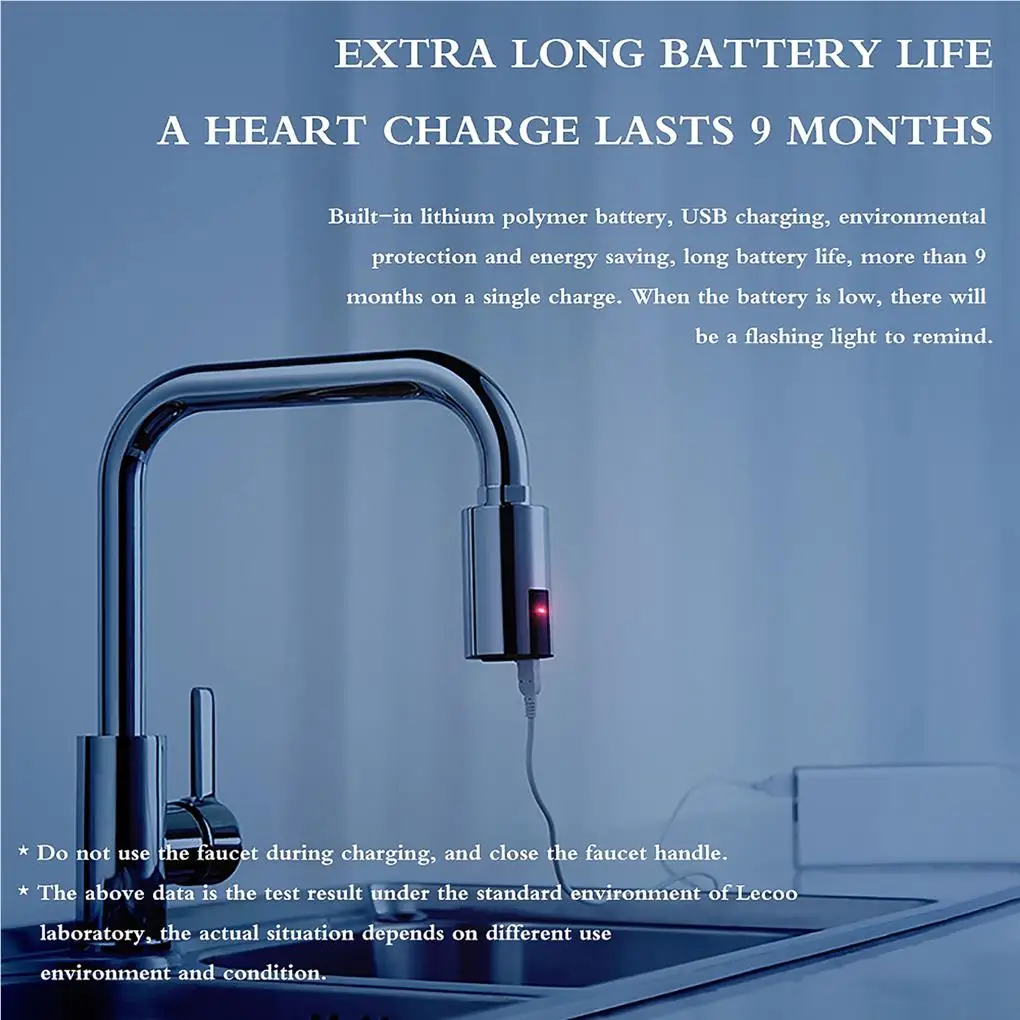 ก๊อกน้ําอัจฉริยะ Water-Saving Sensor Mixer Red Light Sensing อะแดปเตอร์อัตโนมัติ M22/M24 ก๊อกน้ําหัวฉีดสําหรับห้องน้ําห้องครัว