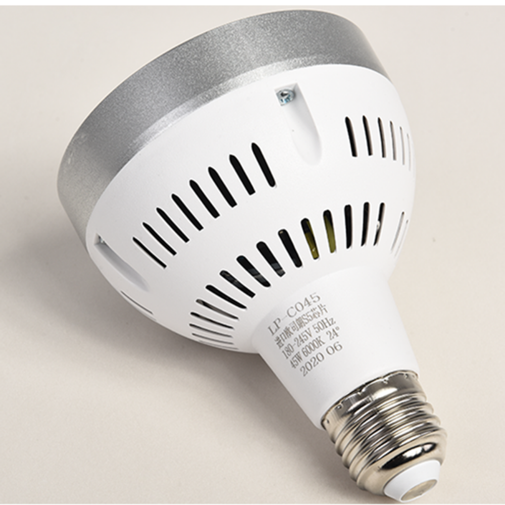 PAR30 LED E27 ランプ 220v LED 電球 PAR トラックライト 45 ワット 30 ワット 3000 K 6000 K ショールームフラッドウォームコールドニュートラルホワイト