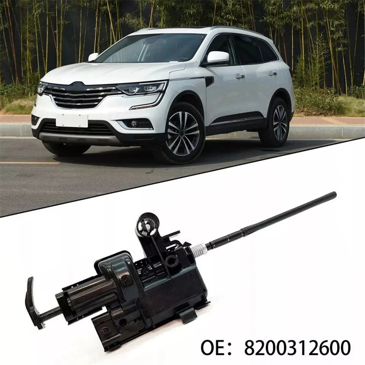 Blokada korka wlewu paliwa do Renualt Captur Clio Fluence Espace Laguna Megane 2002-. 788264742 R 8200312600