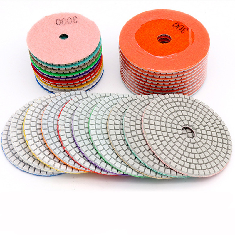 Disco de lijado Flexible de 3/4 pulgadas, almohadillas de pulido de diamante húmedo, herramientas manuales para azulejos de piedra, granito, mármol y cerámica, 1 Uds.
