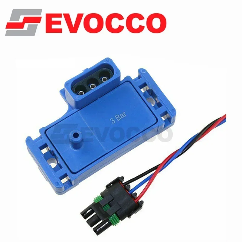 Promoción-NUEVO para sensor MAP Turbo Boost estilo GM 3BAR para electromóvil Motec Megasquirt con enchufe 12223861 16040749 12219935