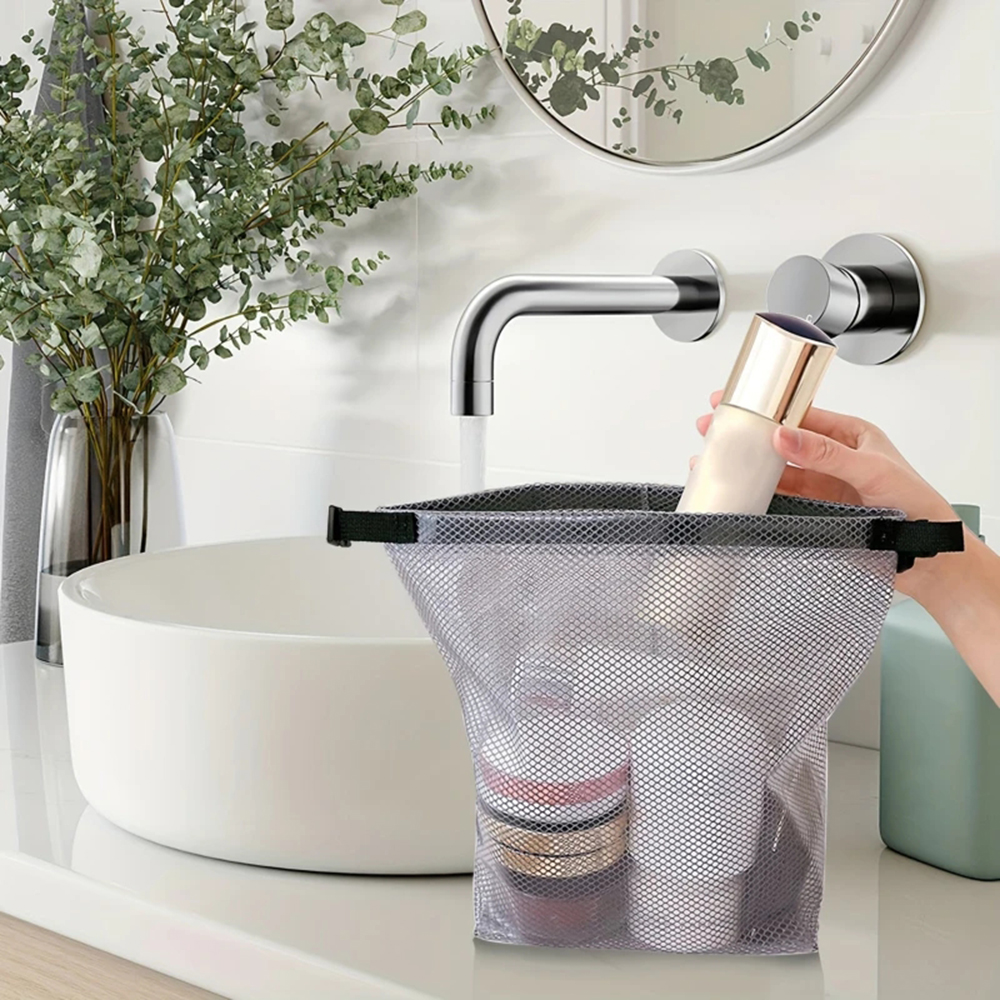 Bolsa de almacenamiento impermeable, ropa deportiva, baño de natación, cordón de gran capacidad, bolsa de artículos de tocador al aire libre para hombres y mujeres