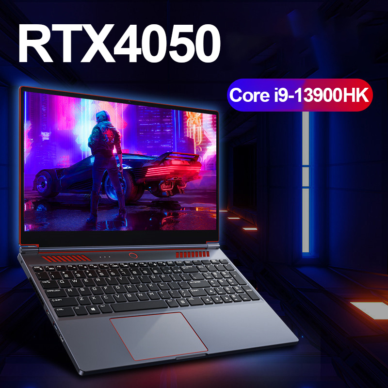 S6 Gaming Laptop 16.1 Inch 4800mah Intel Core i9-13900HK RTX4050 4G notebook 64GB 2*DDR5 2*M.2 4TB 144 Hz PCI-E Esports laptop