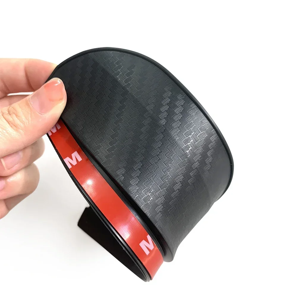 2PCS Auto Rückspiegel Regen Augenbraue Carbon Faser Regen Schild Sonnenschutz Klare Vision Schutz für Auto Spiegel Zubehör