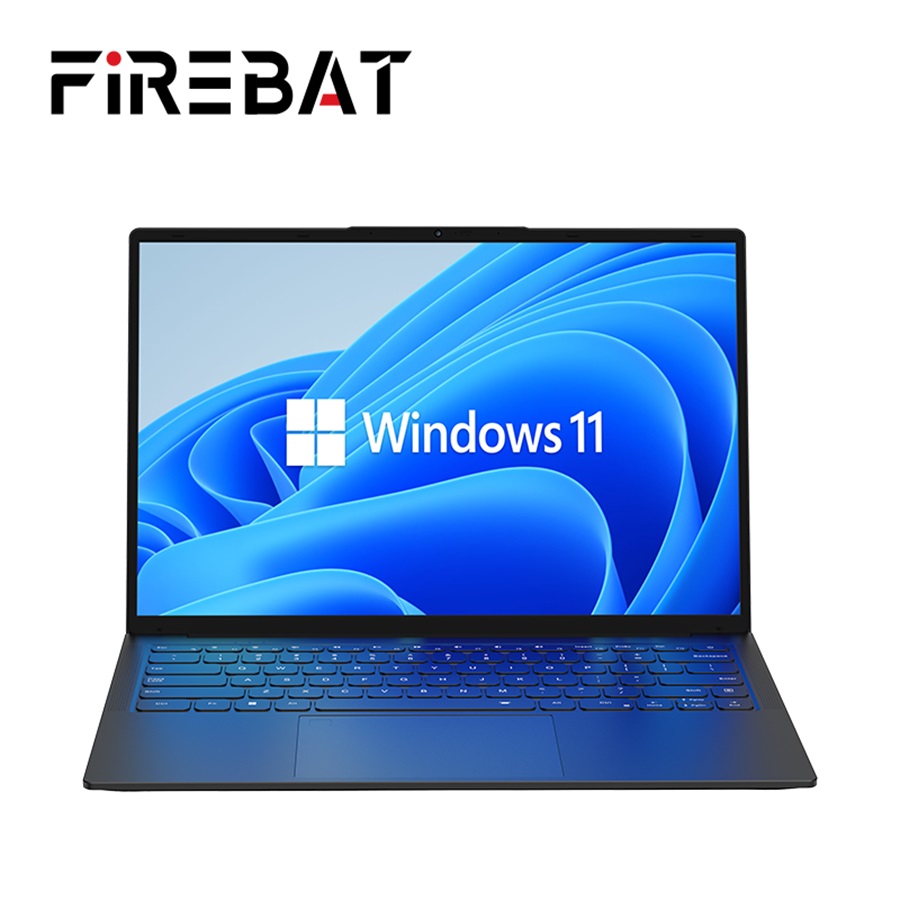 Firebat A16 Laptop 15,6 16 Zoll CPU Intel N5095 16 GB RAM SSD 512 GB 1 TB BT4.2 WiFi5 LPDDR4 Leichtes Business-Computer-Notebook