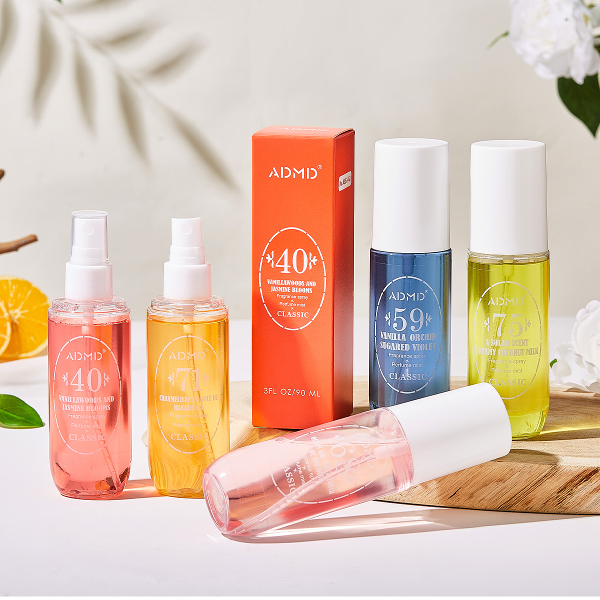 90 ml Braziliaanse parfumspray, tropisch damesparfum, exotisch fruitig en bloemen, langdurige geur, geurspray