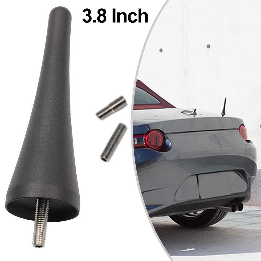 3.8 "antena do carro acessórios de rádio curto stubby antena mastro antena de sinal de rádio para mazda para MX-5 para miata