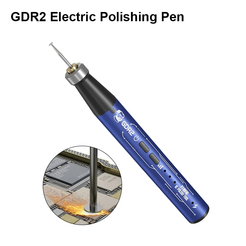 メカニック GDR2 多機能研磨ペン携帯電話修理用電気 IC チップ CPU 掘削切断彫刻ポリッシャー