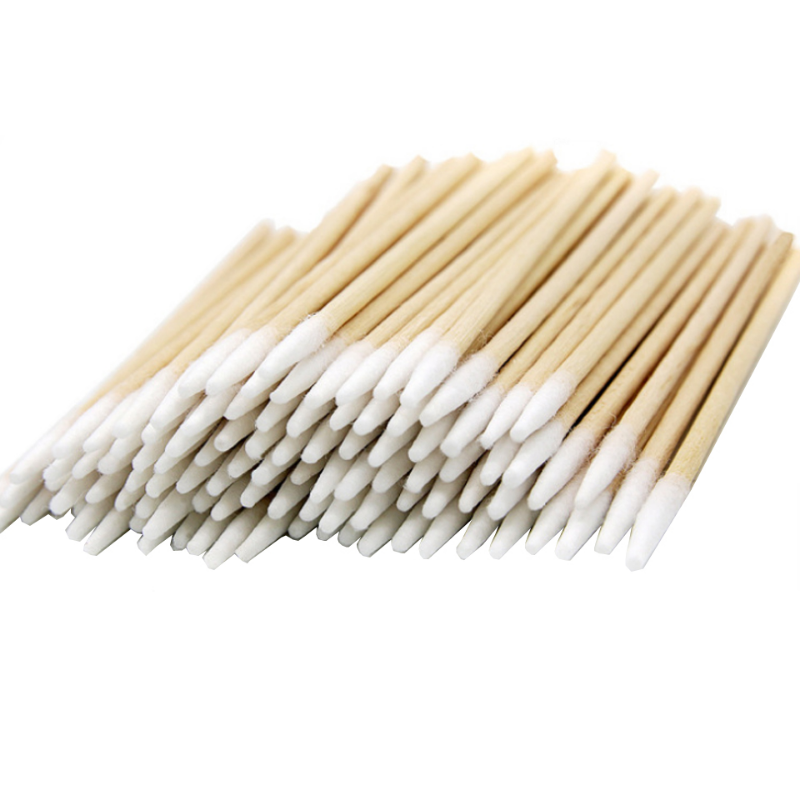500 ชิ้น/ล็อตไม้ Cotton Buds เคล็ดลับทิ้ง Micro Cotton Swabs แต่งหน้าหูทําความสะอาด Sticks เครื่องสําอางค์เล็บ Eyelash Extension เครื่องมือ