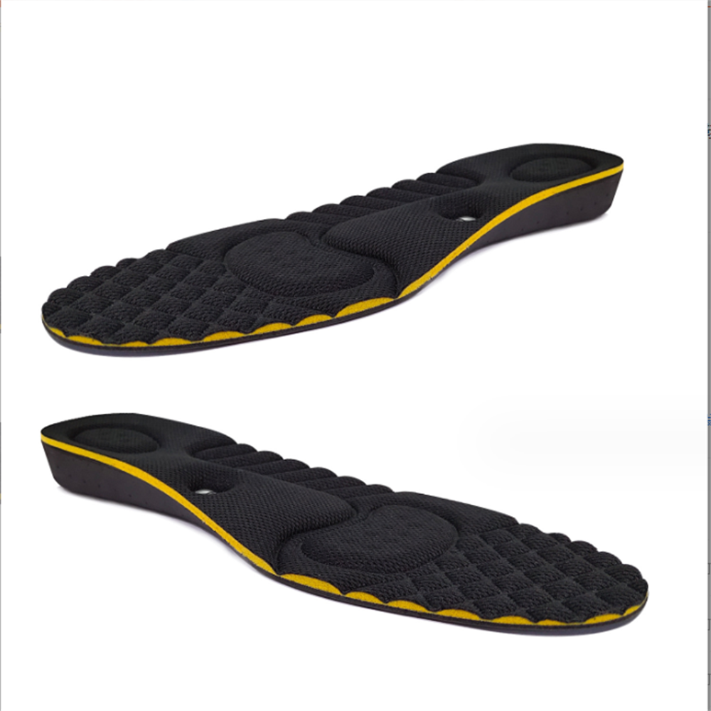 Plantilla Invisible para aumento de altura para hombre y mujer, almohadilla ortopédica para aliviar el dolor de zapatos, masaje magnético, acupresión