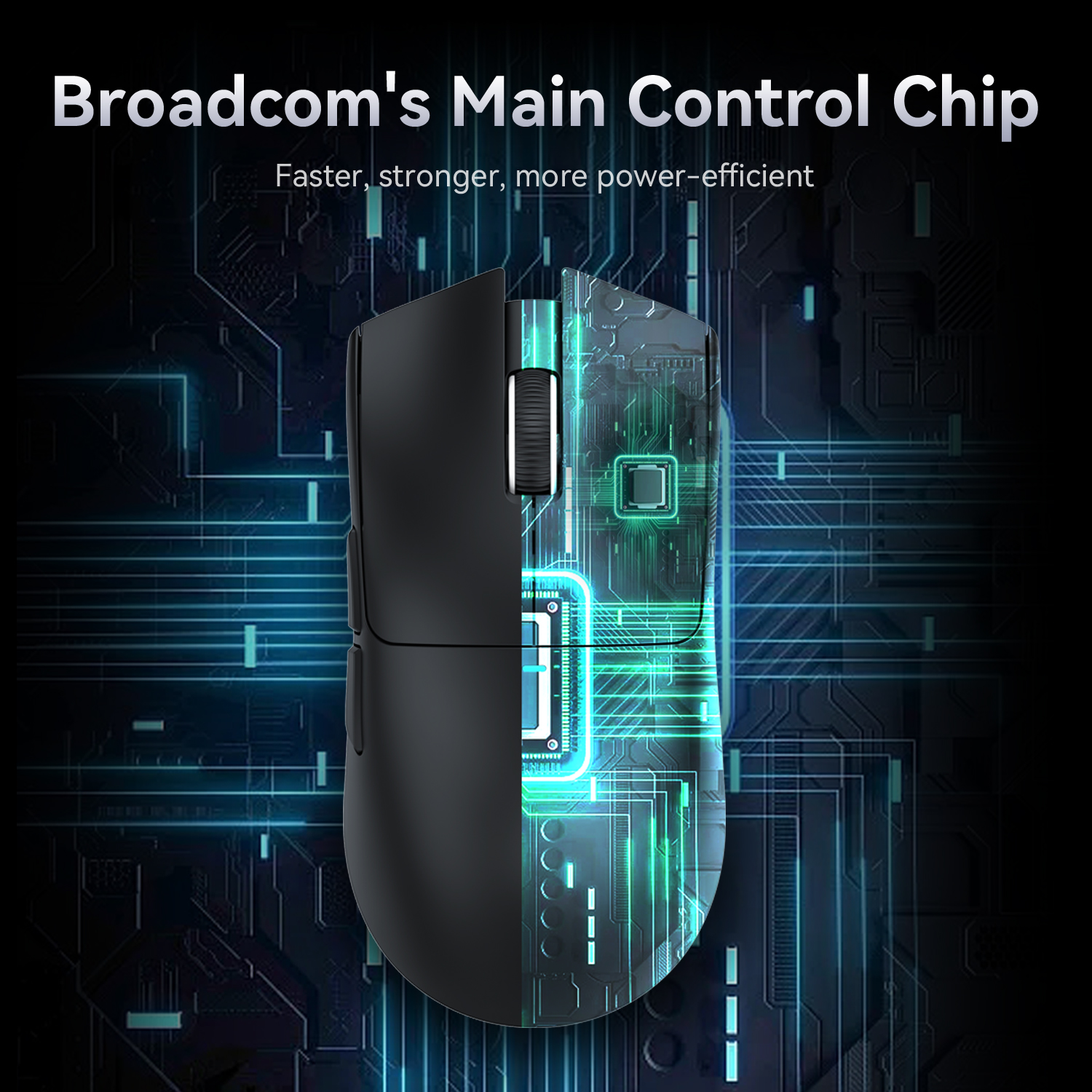 X11 Attack Shark Gaming Mouse inalámbrico 1K Hz PAW3311 Macro magnético RGB cargador de acoplamiento para juegos