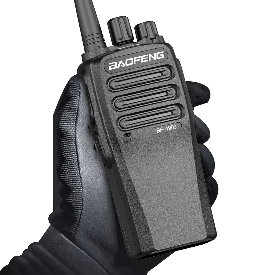 Baofeng BF-1909 2PCS mit Zubehör 10W High Power Intercom UHF 400-470MHz Handheld Zwei-Wege Intercom Remote CB Radio