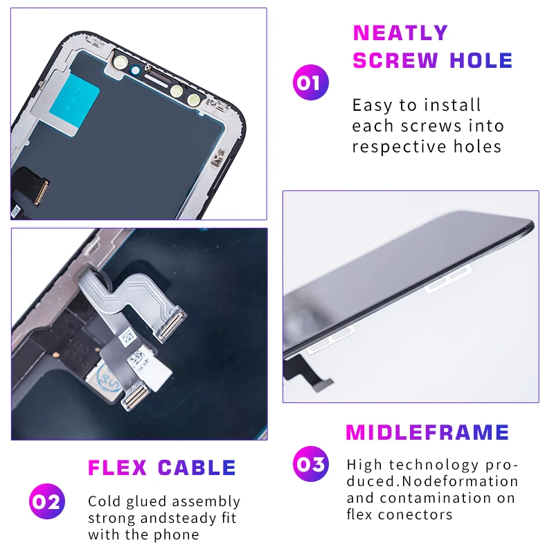 AAA + OEM LCD para iPhone 6 6s 7Plus 8Plus LCD pantalla táctil digitalizador montaje para iPhone 6Plus 6sPlus 7 8 pantalla
