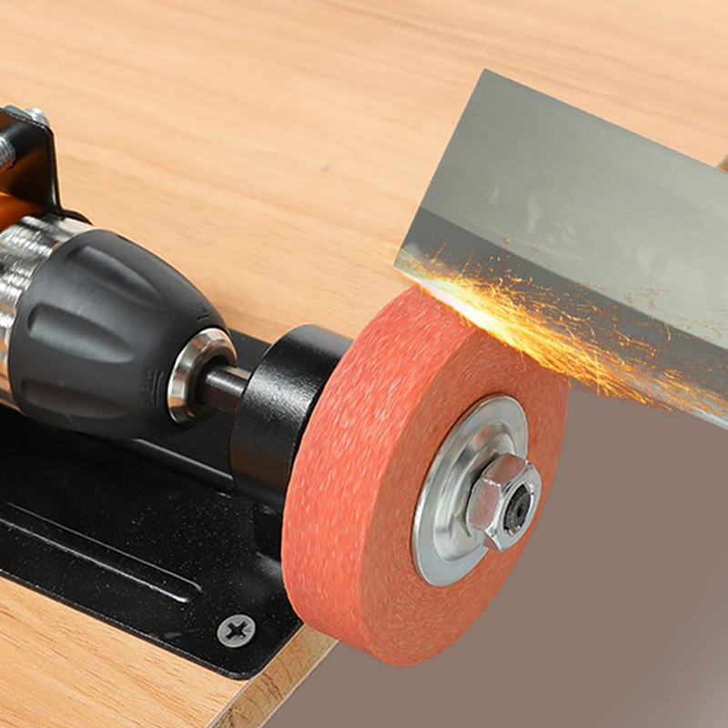 Outil de polissage des métaux, meuleuse, perceuse électrique manuelle, ponceuse, tête de Conversion, roue de polissage, meule, bloc de sable