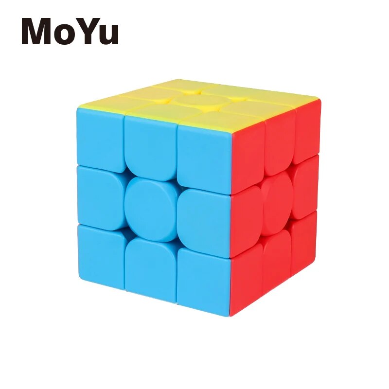 Moyu Meilong Magic Speed Cube, Brinquedos Fidget profissionais, 3c, Puzzle 3x3, Quebra-cabeça mágico