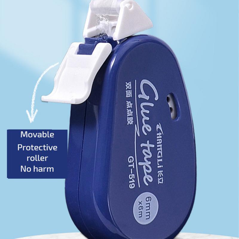 1 ~ 5 Stück 6m * 6mm doppelseitiges Klebeband Scrap booking Collage Fotoalbum Schul briefpapier liefert Rollband