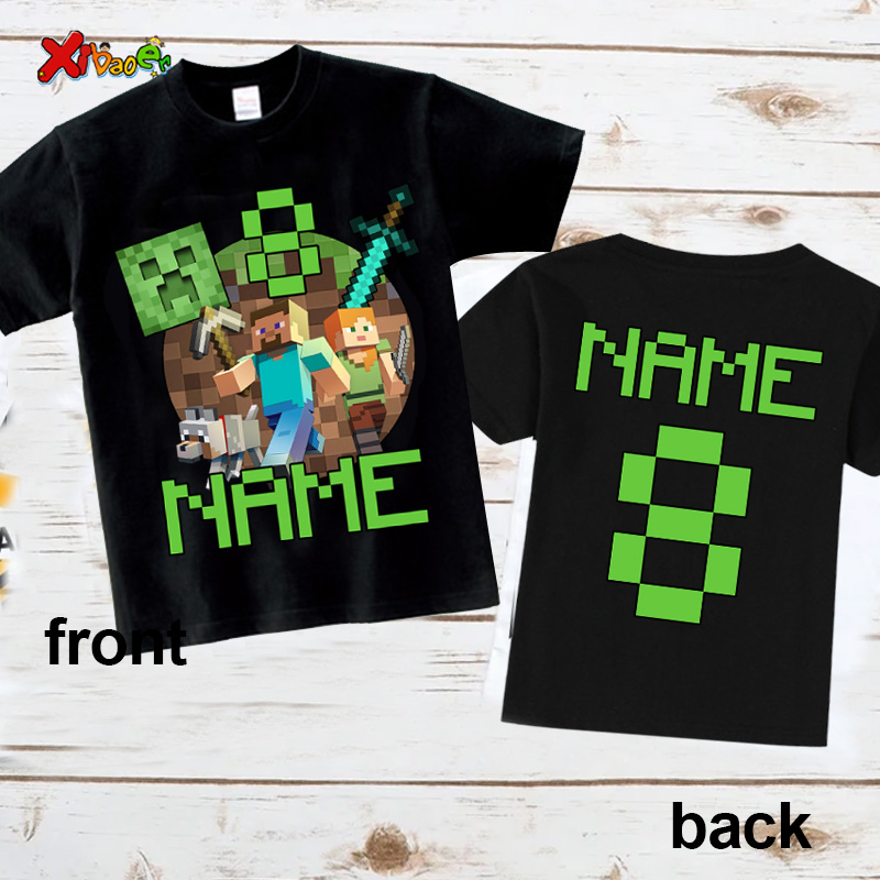Camisa de 9 cumpleaños para niño, traje de 10 cumpleaños, camiseta con tema de verano, trajes a juego para niños, camiseta de cumpleaños, camisas para niños de 8 a 7 a y 6 años