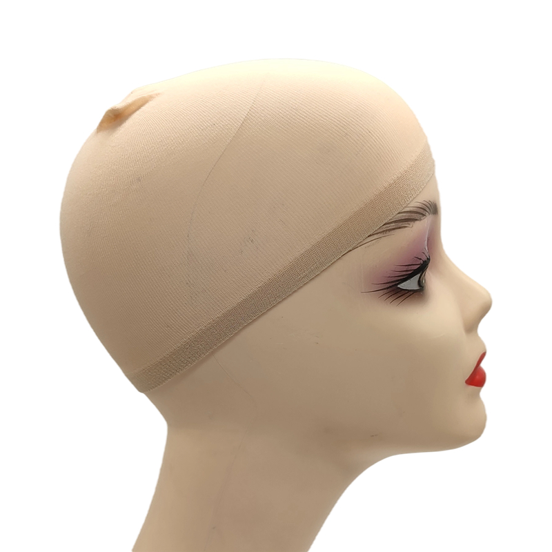 Filet de perruque pour tissage de cheveux, 2 pièces, noir/marron/peau/Beige, bonnet de perruque en maille extensible pour la fabrication de perruques, taille libre