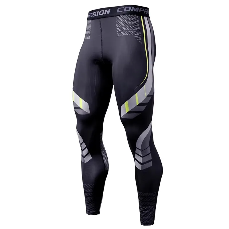 Kompression Hosen Männer Beiläufige Dünne Jogger Jogginghose Workout Turnhallen Männliche Trainingsanzug Mode Leggings Sport Track Hosen Männer