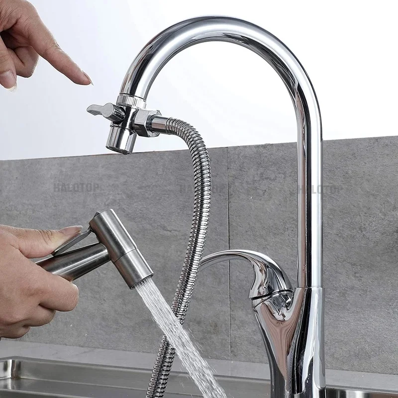 Adaptador de grifo con interruptor M22/M24, divisor de fregadero de cocina, válvula desviadora, conector de grifo de agua para inodoro, bidé, ducha, baño y cocina