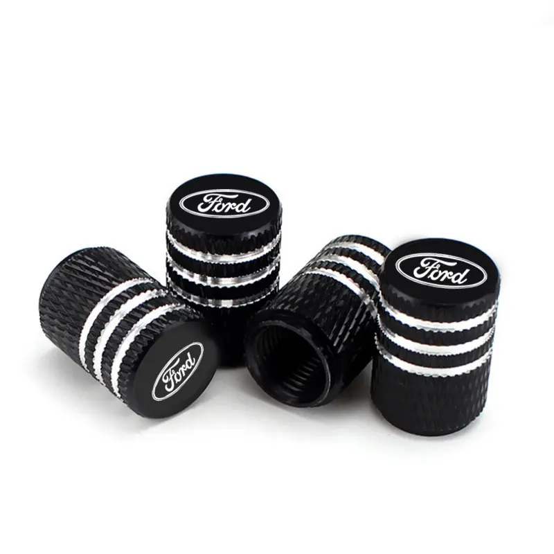Tapas de válvula de neumático de coche, cubierta hermética de polvo para Ford b-max cmax smax KA st line Galaxy Explorer Expedition Mondeo, accesorios