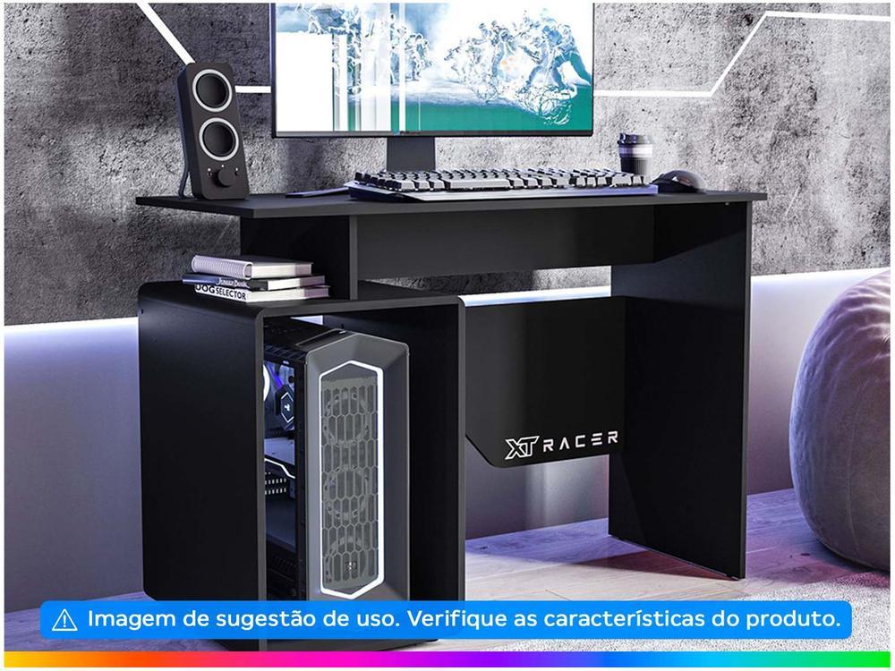 Mesa Gamer XT Racer Art Preto e Branco 1 Nicho