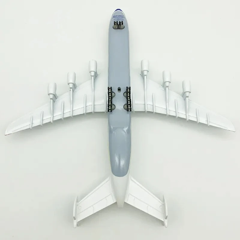 20 cm Ucraina Antonov AN225 Mriya Modello in metallo Aereo in scala 1:400 Aereo in miniatura per le collezioni